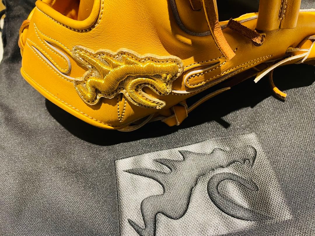 RYU 硬式グラブ KIC／遊撃〜三塁対応｜美品に近い