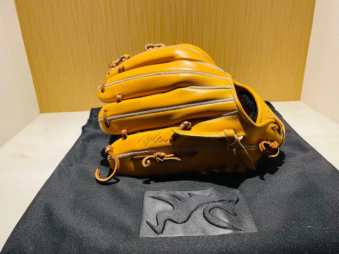 RYU 硬式グラブ KIC／遊撃〜三塁対応｜美品に近い