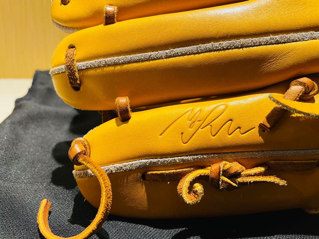 RYU 硬式グラブ KIC／遊撃〜三塁対応｜美品に近い