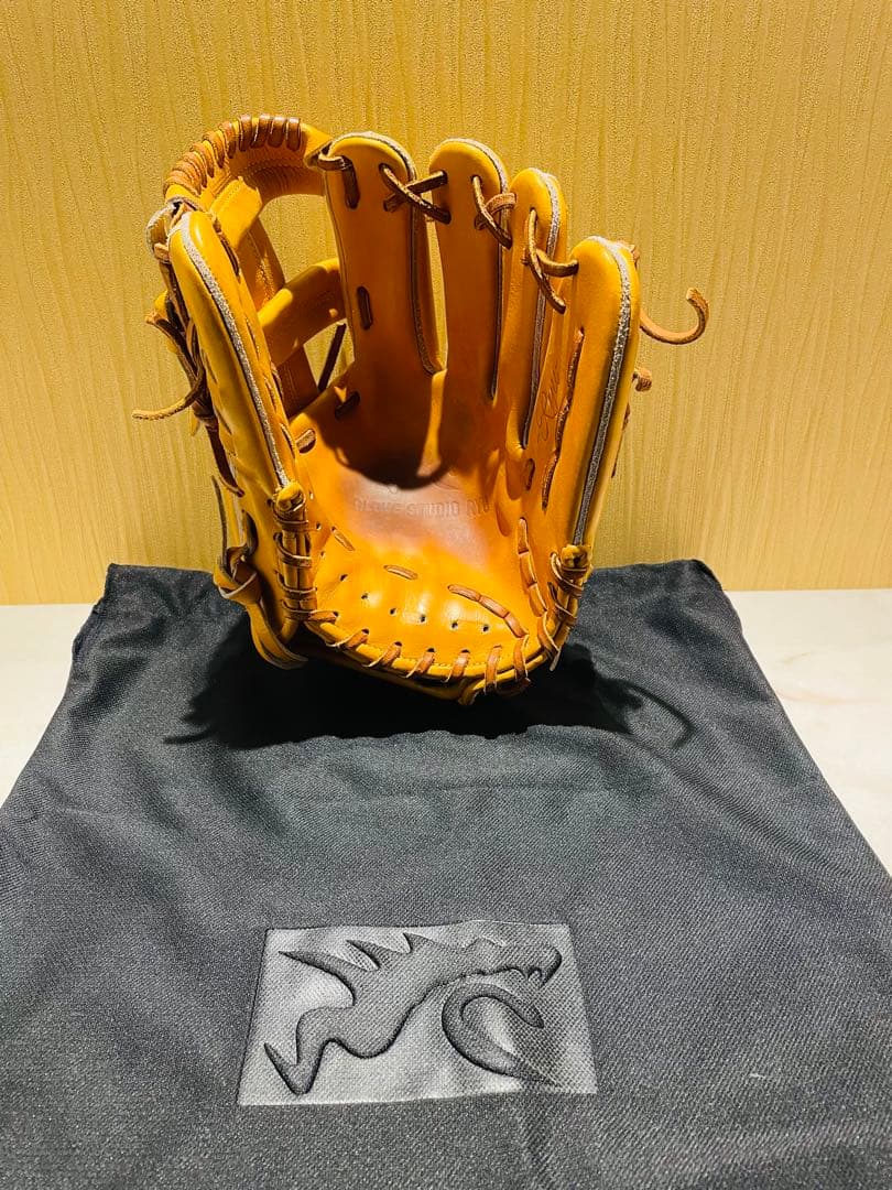 RYU 硬式グラブ KIC／遊撃〜三塁対応｜美品に近い