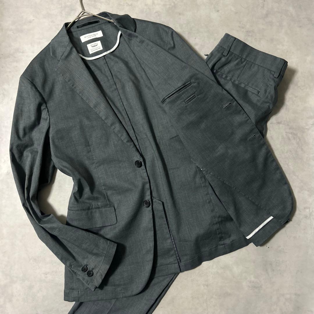 ビューティーアンドユース イージースーツ　セットアップ 洗える リネン混 トーレ