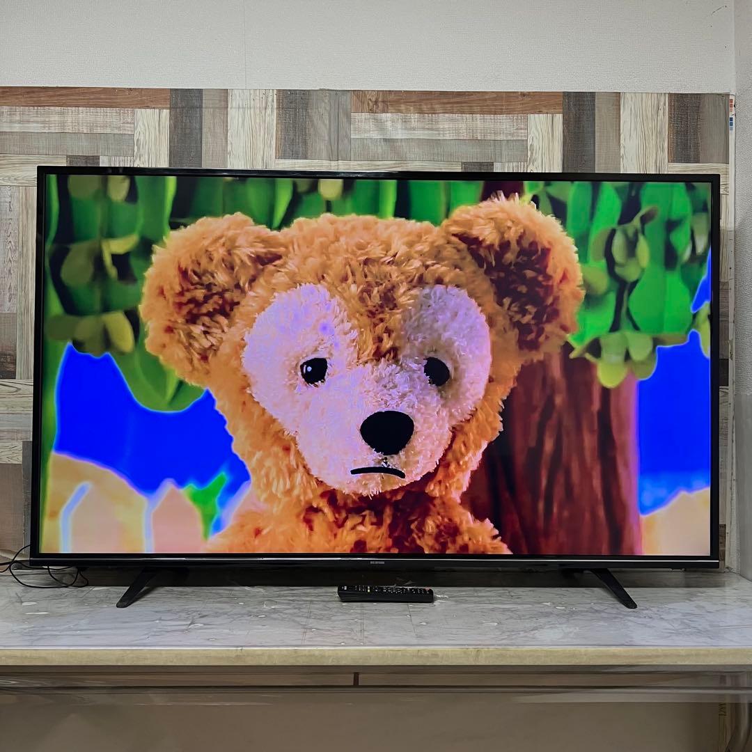 全国送料込❣️アイリスオーヤマ65V4k液晶テレビ東芝製LSIは画面操作見やすい
