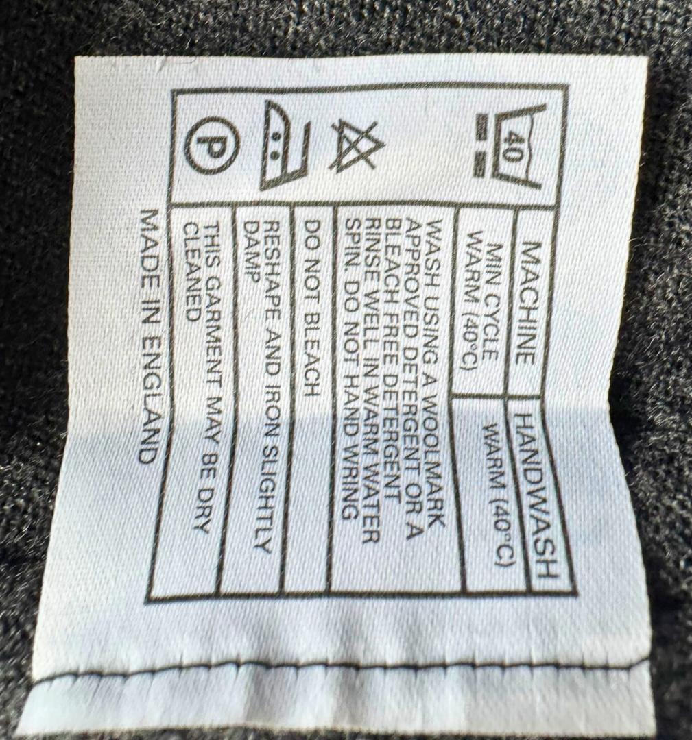 JOHN SMEDLEY Y2K アーガイル タートルネックニット 旧タグ M