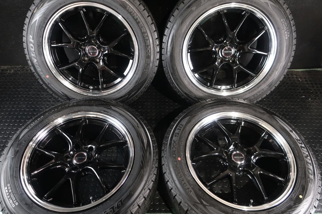 バリ山 2023年製 国産スタッドレス 235/60R18 T33エクストレイル