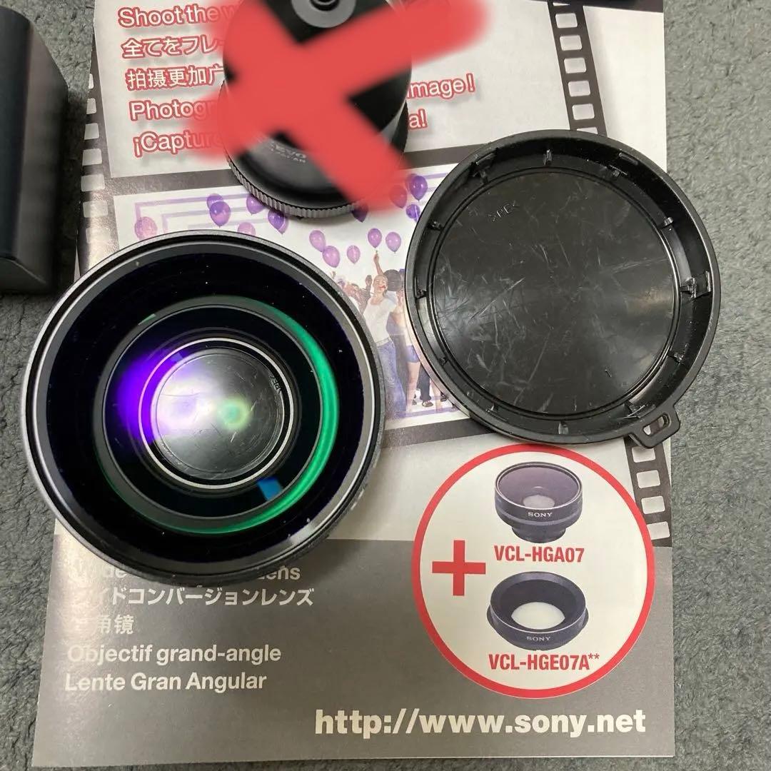 ソニー　ビデオカメラ　SONY HDR-CX520V ワイド　ピンホ－ルレンズ