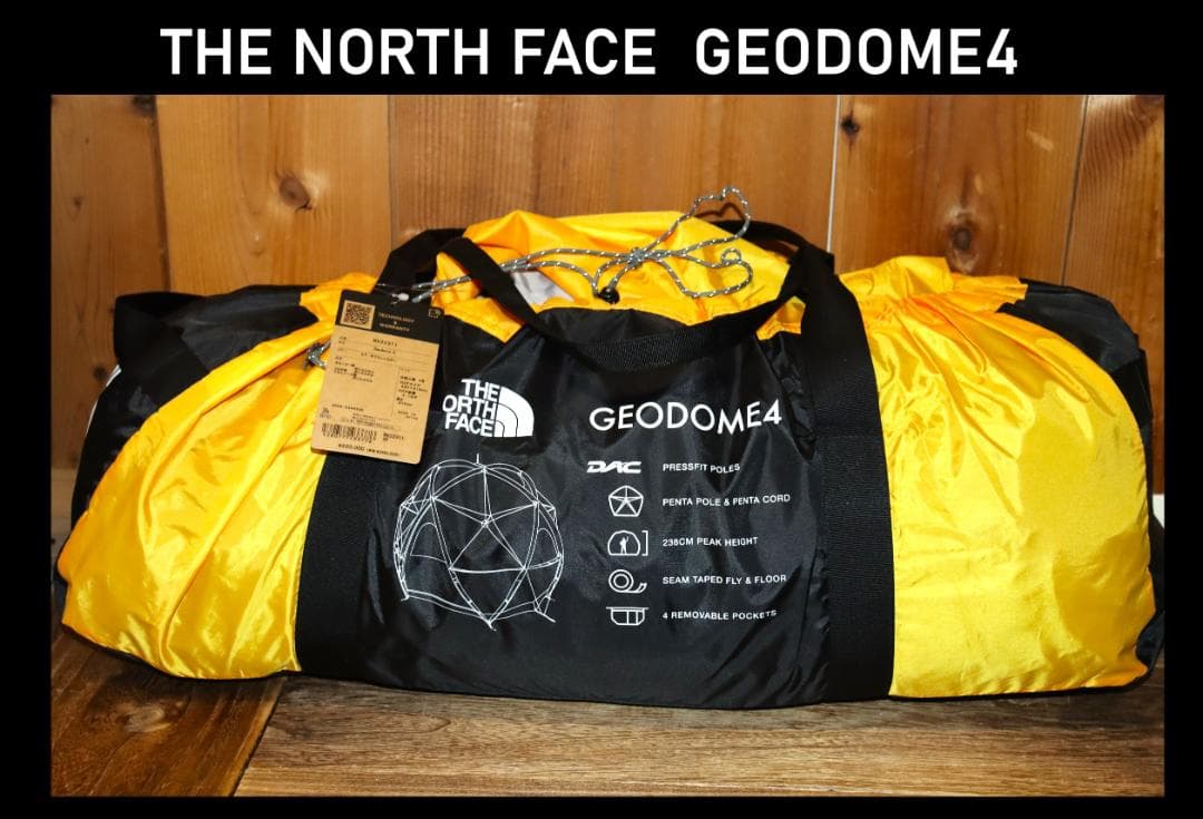 【未使用】 THE NORTH FACE ジオドーム4 税込定価22万円 Ⓢ