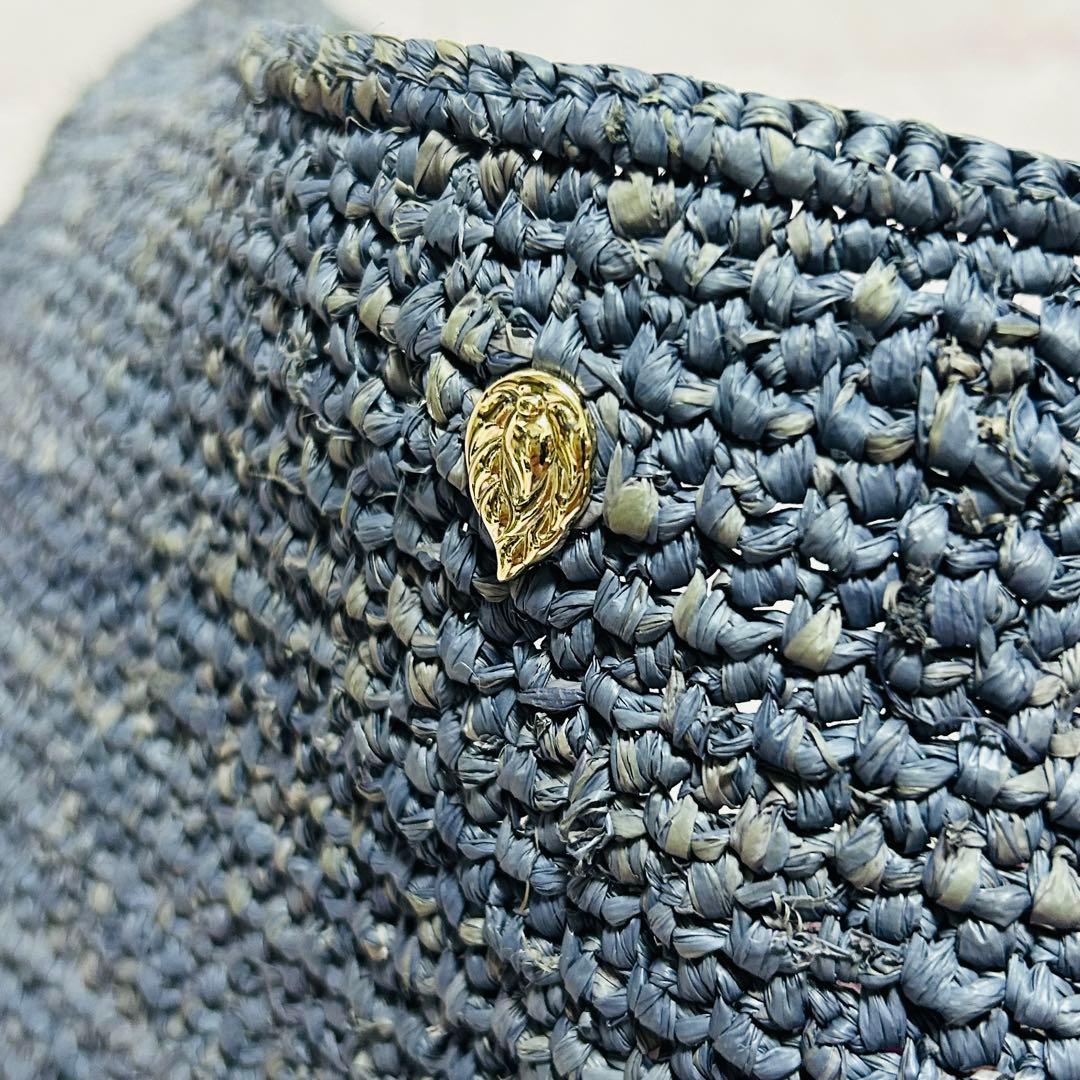 ✨極美品✨ 【ヘレンカミンスキー】ラフィアバッグ カゴバッグ ショルダーバッグ