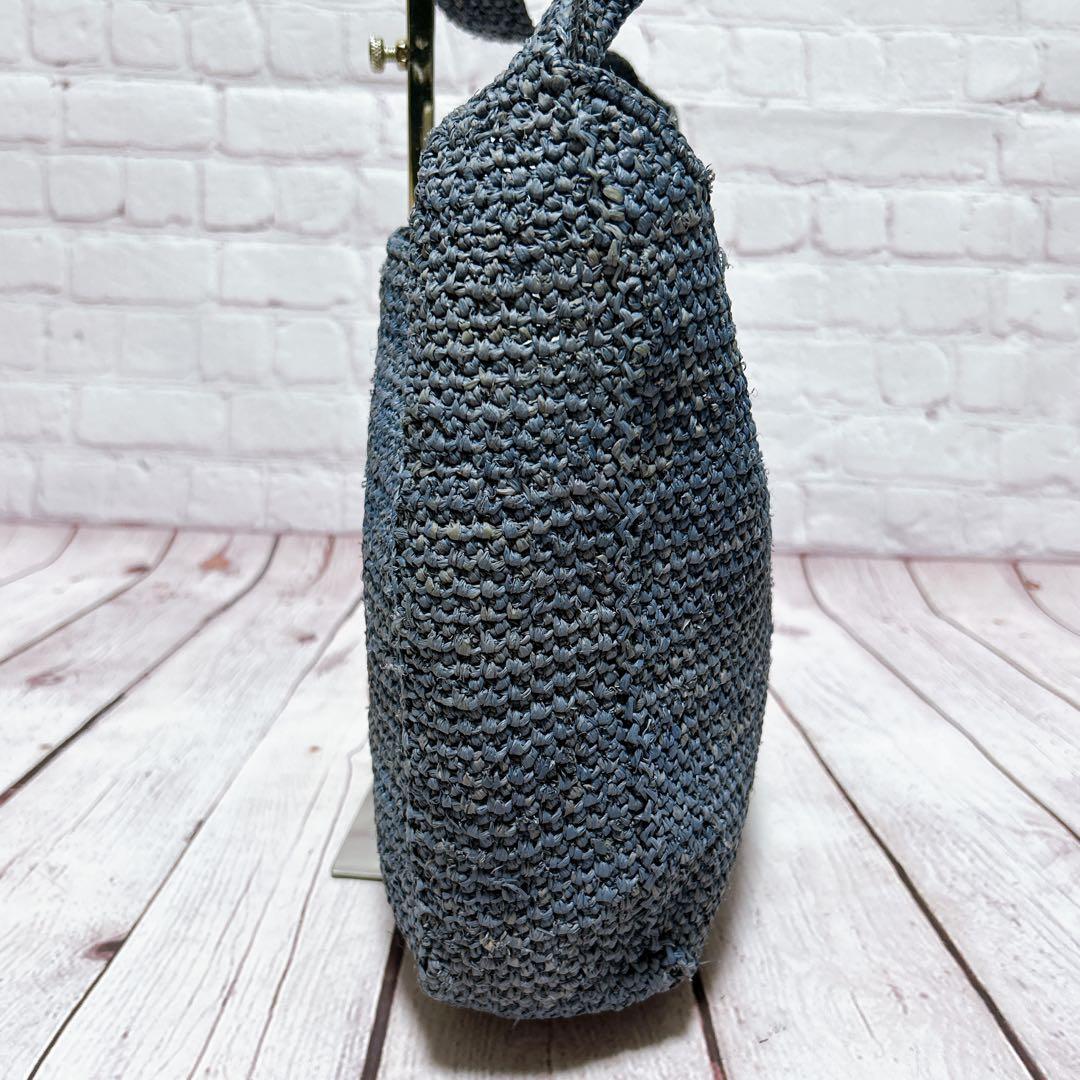 ✨極美品✨ 【ヘレンカミンスキー】ラフィアバッグ カゴバッグ ショルダーバッグ