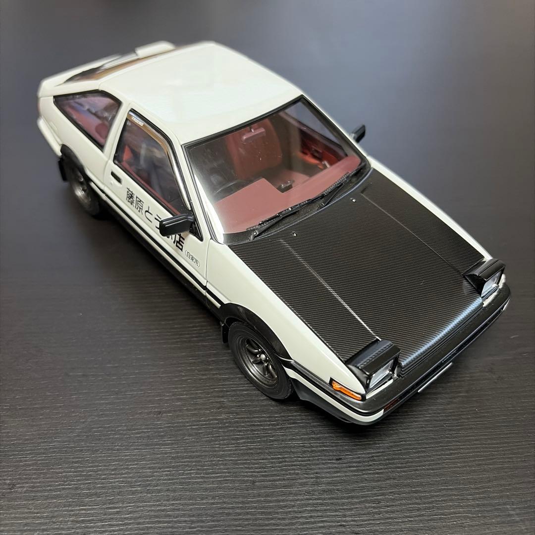 オートアート AE86 1/18　頭文字D