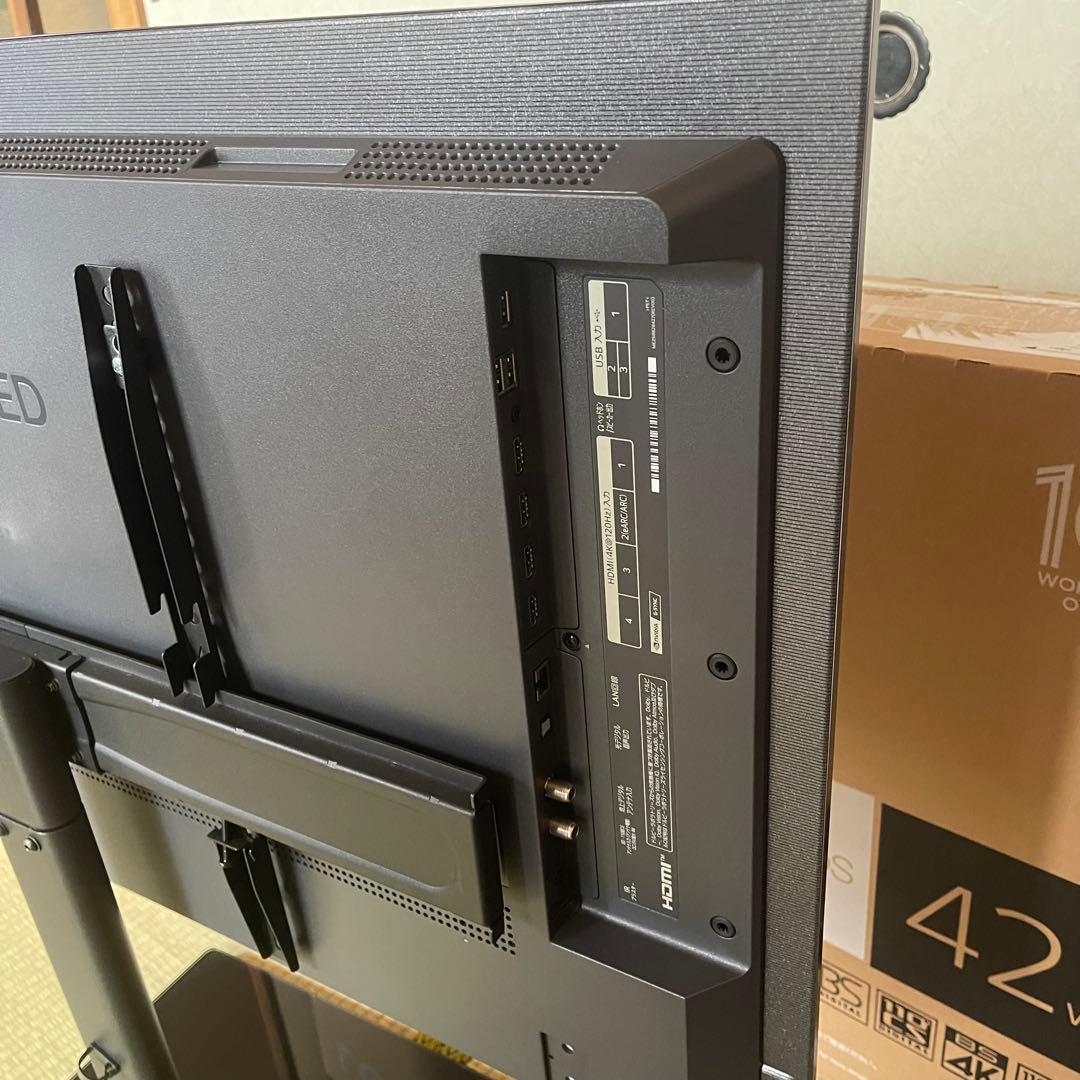 LG OLED42C3PJA 4K有機ELテレビ 4Kチューナー内蔵 42V型