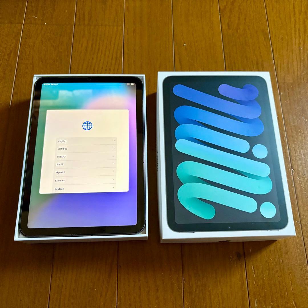 【90%】iPadmini (第6世代) 64GB Wi-Fi Cellular