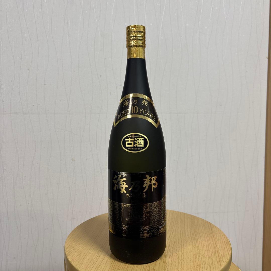28年以上古酒！！　海乃邦 43度　一升瓶　泡盛　沖縄県酒造組合連合