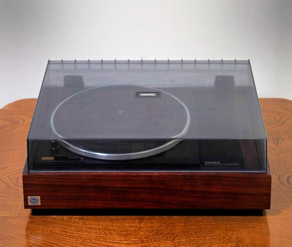 ★MICRO レコードプレーヤー型クリーナー　MR-611 　(ローズカラー)