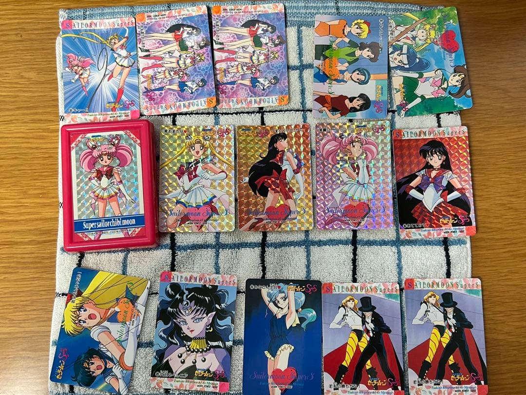 【カードケース付き】セーラームーン　カードダス　まとめ売り