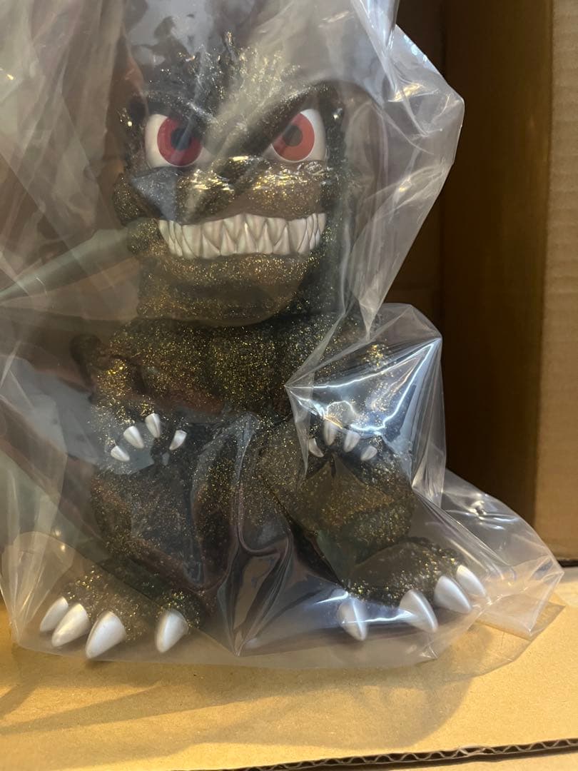 バーニングキングダム　世紀末覇王ゴジラ　新品未開封　完成品ソフビ