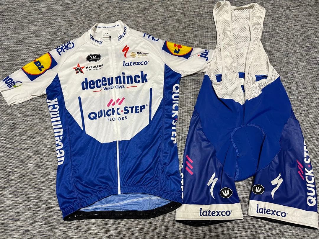 Deceuninck Quick Step ロードバイクサイクルジャージ