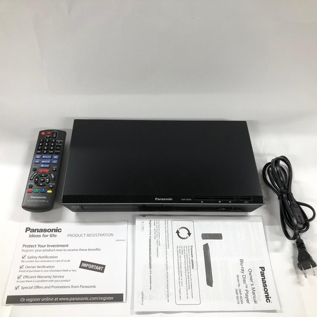 【 Panasonic 】Blu-ray 　　DMP-BD89P-K