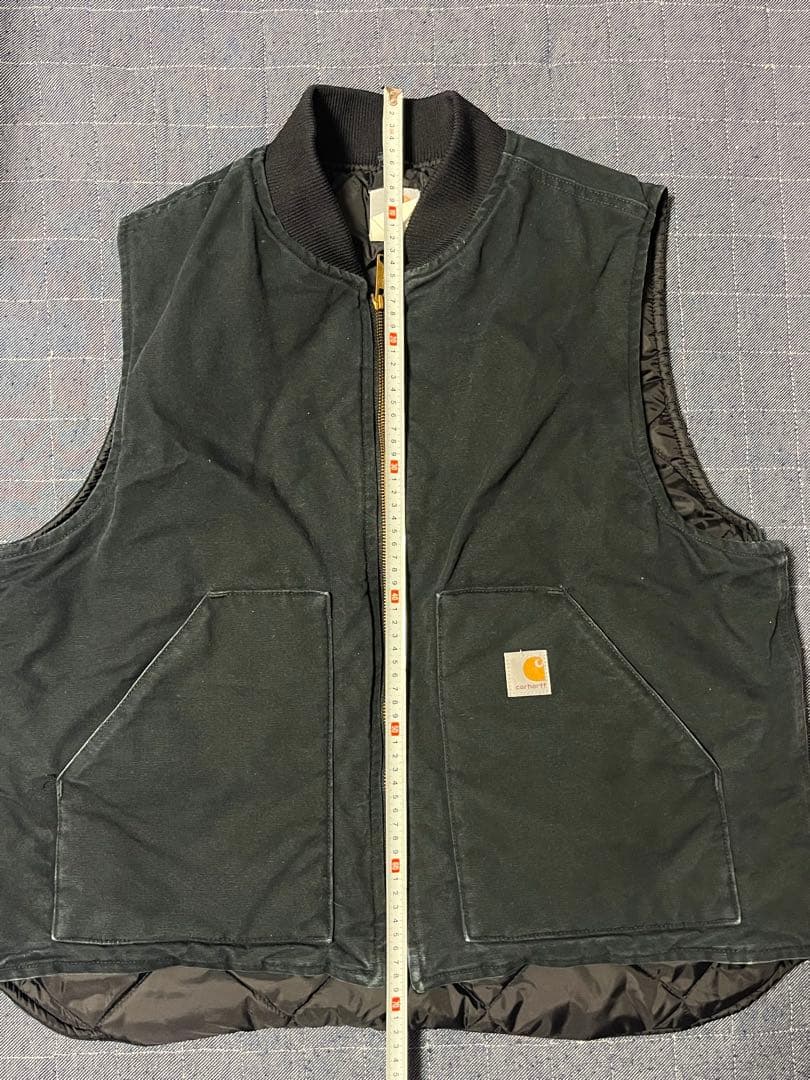 CarharttダックベストXL Blackカーハート