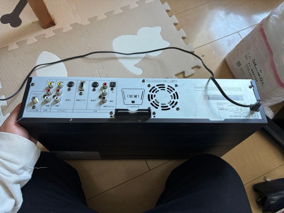 DXアンテナ地上デジタルチューナー内蔵ビデオ一体型DVDレコーダーDXR160V