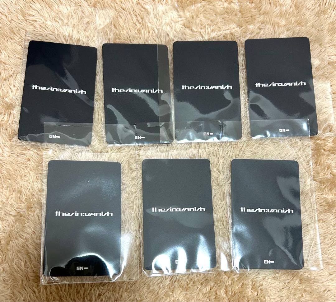 ENHYPEN VANISH ユニバ特典　メンバー別フォトカード【B】コンプ