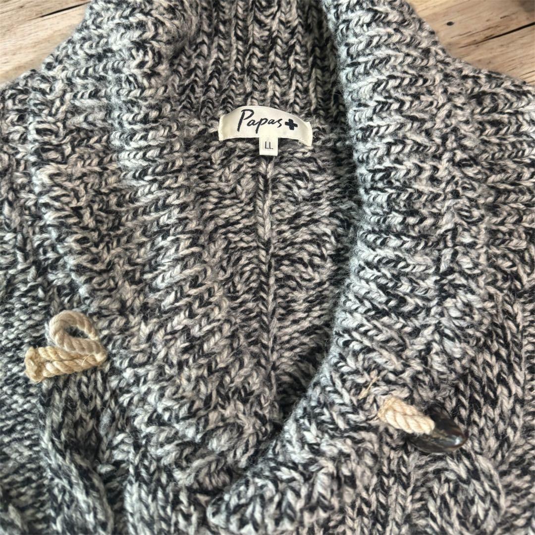 Papas セーター LL メンズセーター　カジュアル　おしゃれ