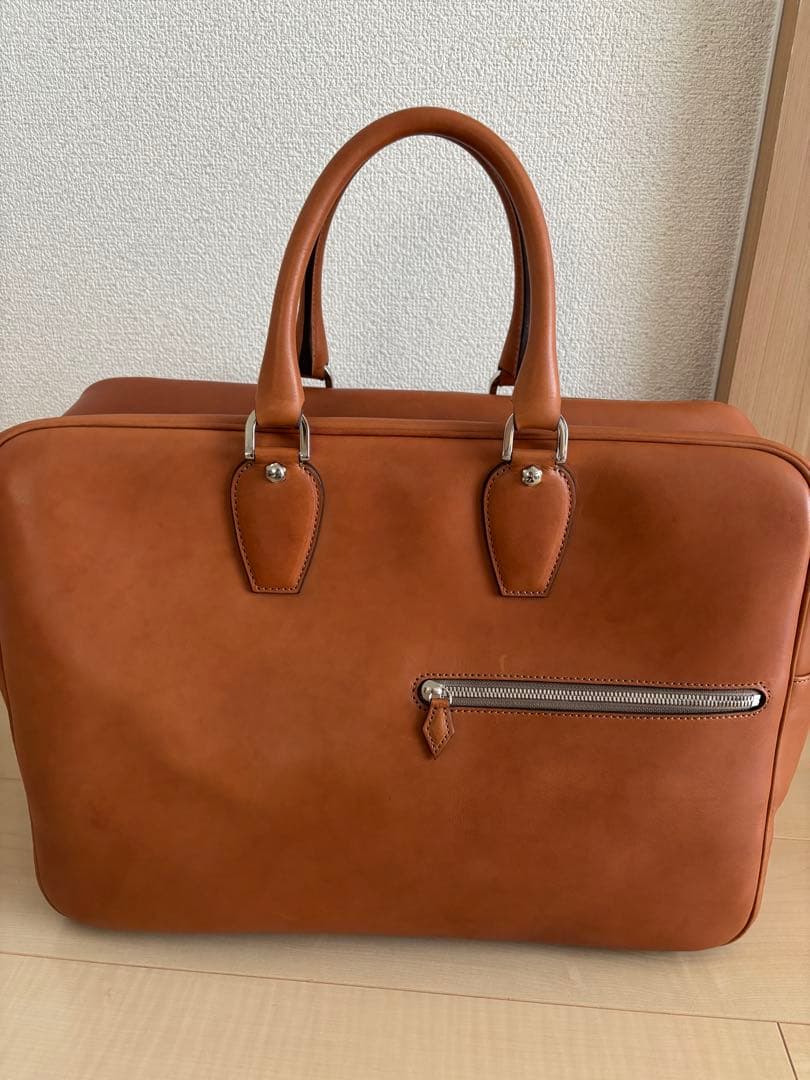 未使用⭐︎万双 双鞣和地ボストンバッグ