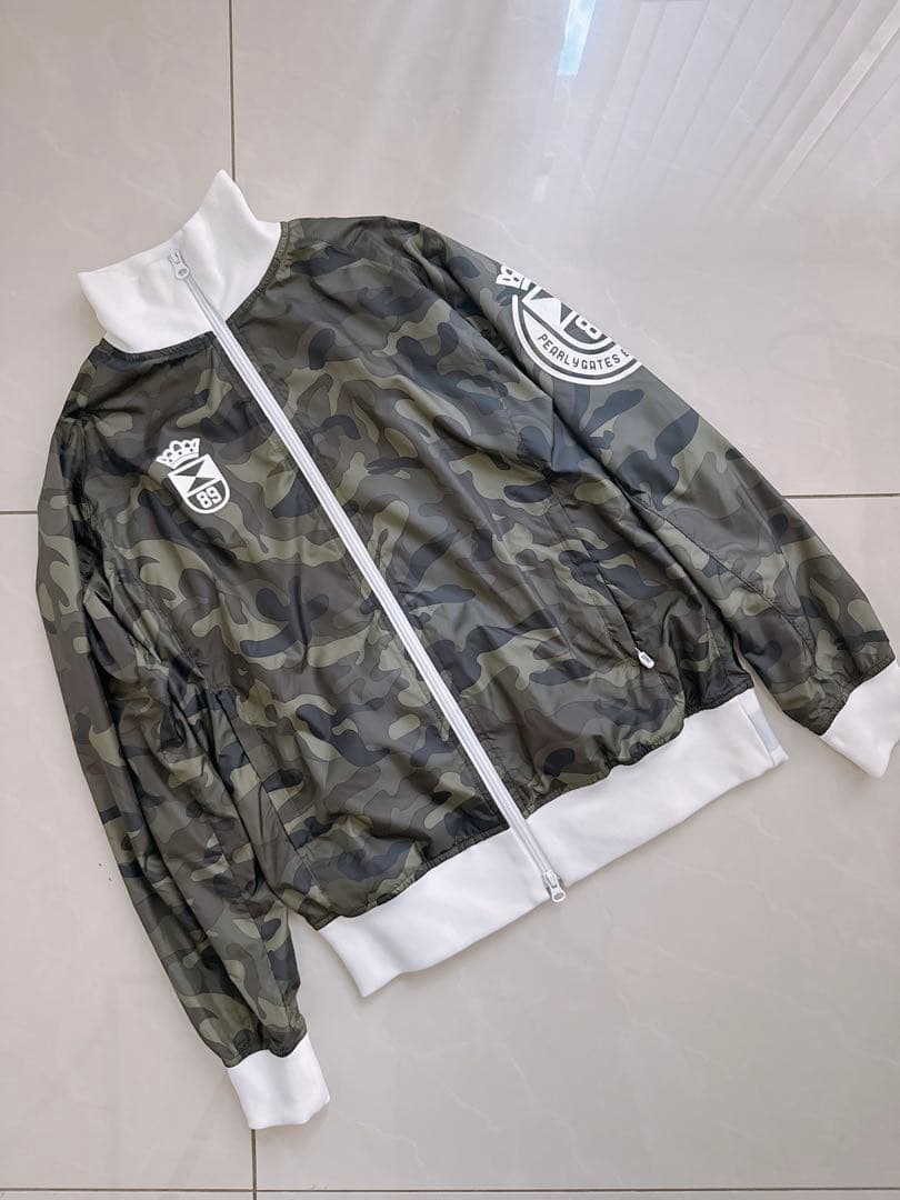 値下げしました！PEARLY GATES 迷彩柄ジャケット ブルゾンサイズ1