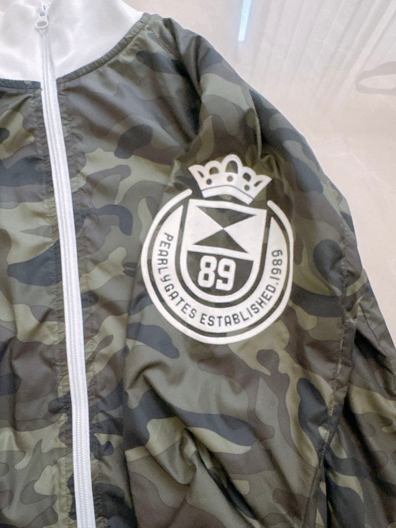 値下げしました！PEARLY GATES 迷彩柄ジャケット ブルゾンサイズ1