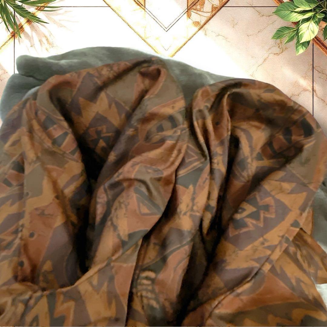 【美品】SAGA MINK 毛皮コート　ミンク　レアデザイン　裏地アート柄