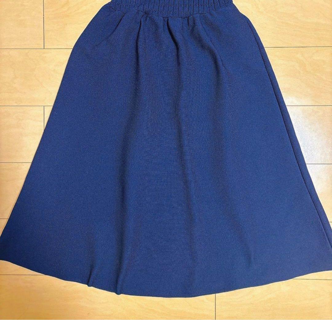 seventenセブンテン ボリュームスリーブニットドレス