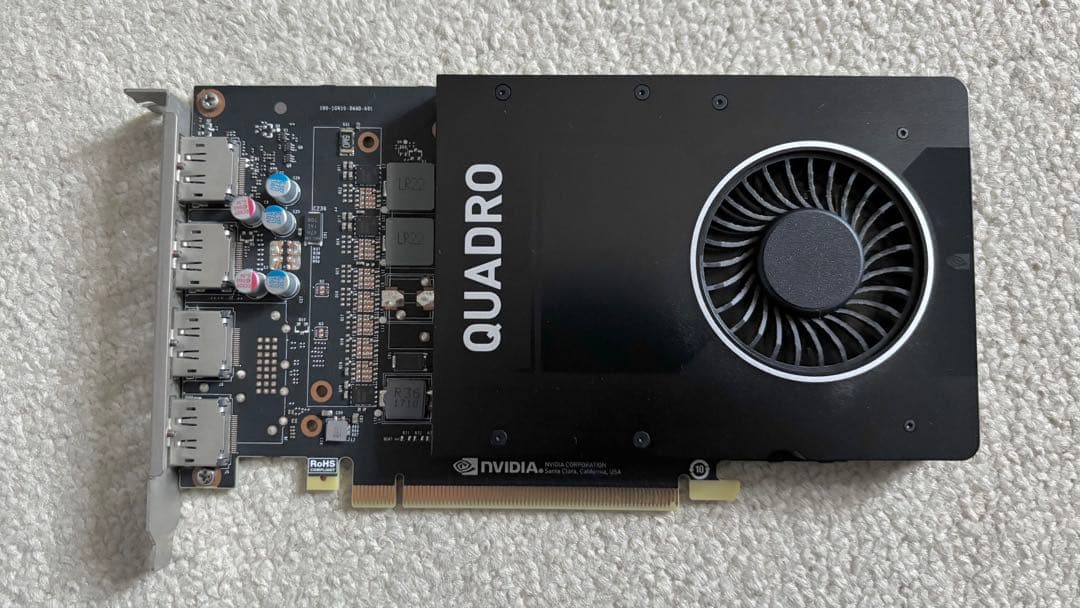 NVIDIA Quadro P2000 / グラフィックカード
