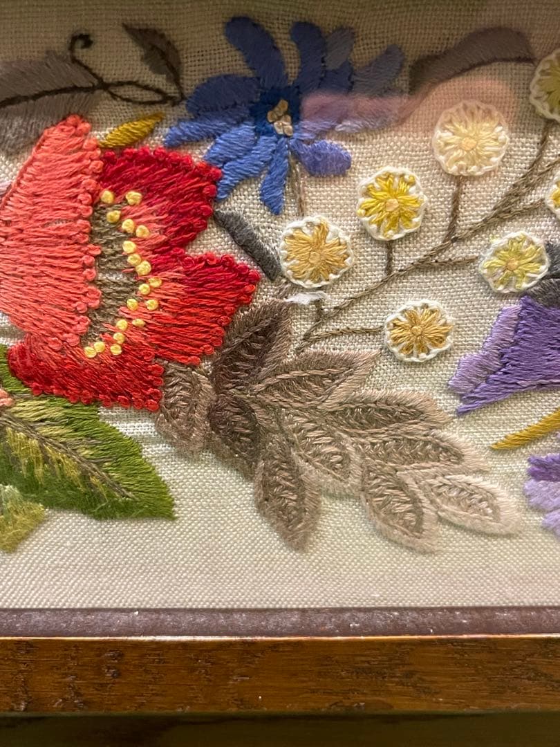 みあ様　刺繍装飾木製チェスト 3段