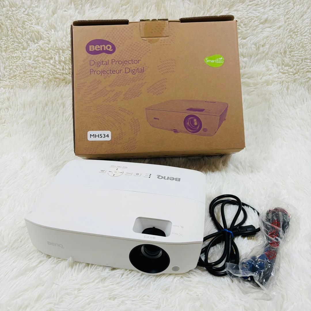 BenQ MH534 プロジェクター　ホワイト