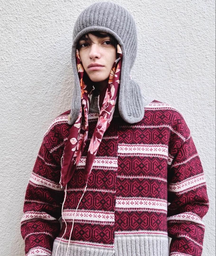 [nikki essential piece]25awニット帽　ビーニー