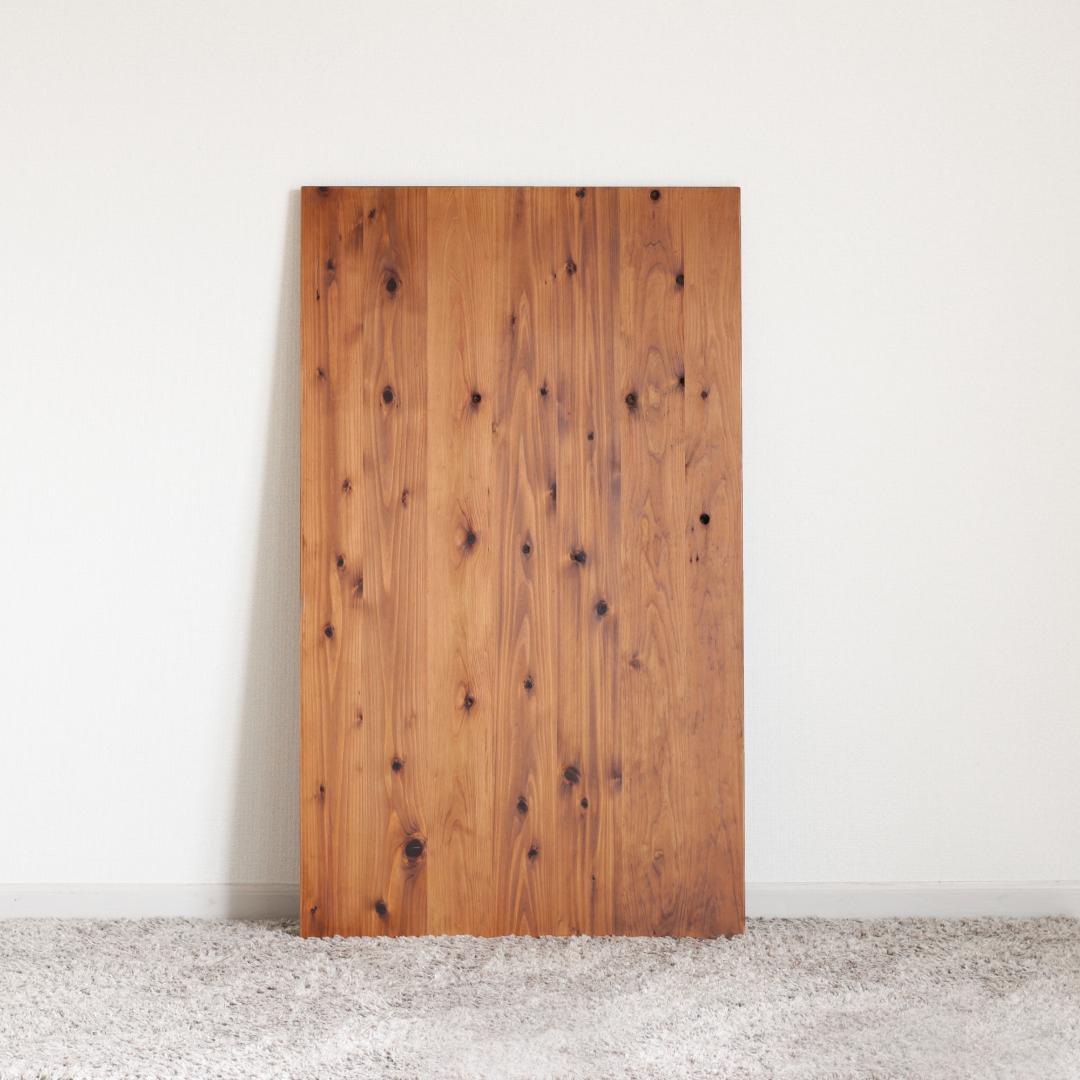 天板のみ（木製・杉無垢材）幅120cm×奥行70cm×高さ2.5cm／新品