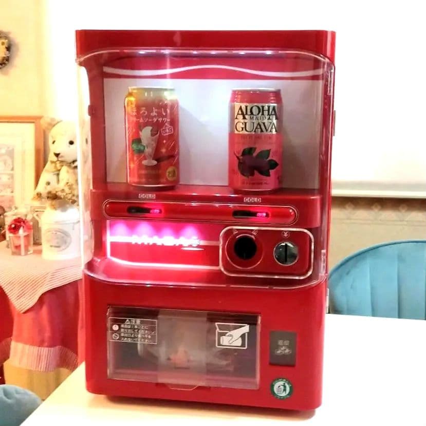 希少/美品　マサオコーポレーション　ミニ自動販売機型保冷庫　取説/全付属品付