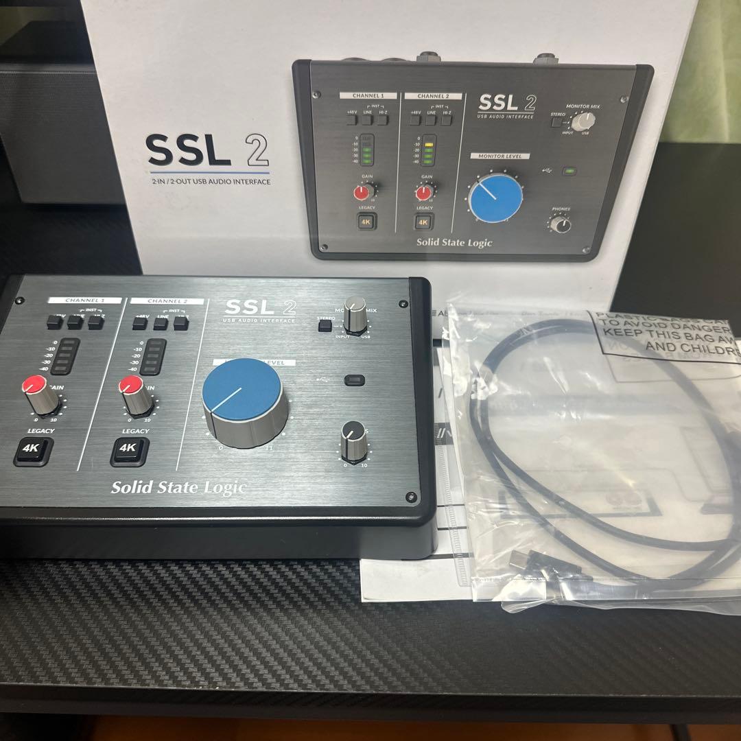 SSL2 オーディオインターフェイス新春特価３日まで