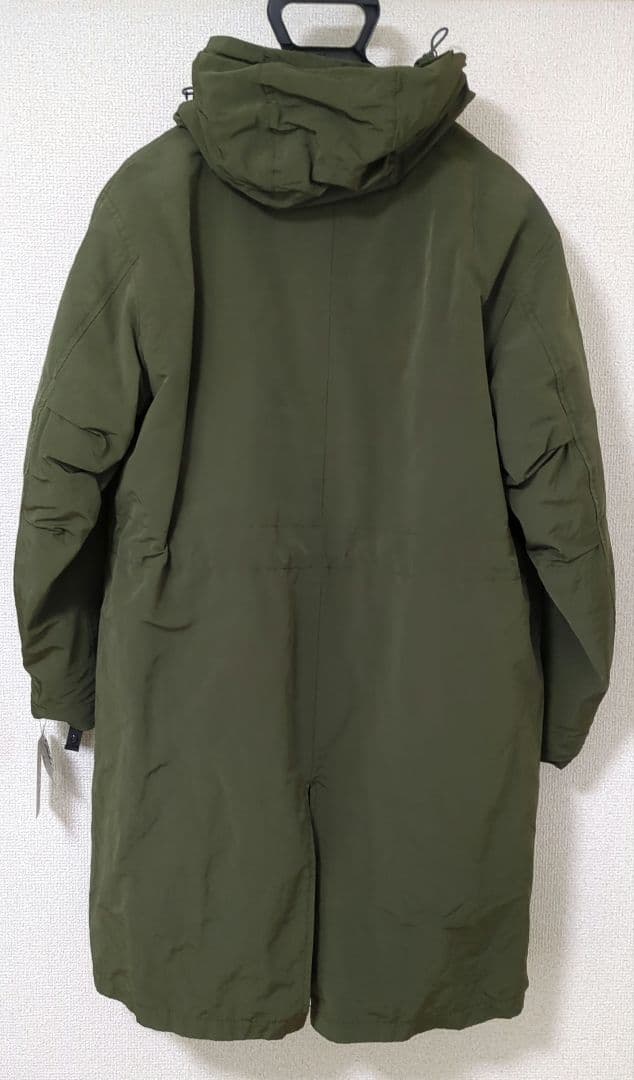 【美品】KAWADAダウン　オリーブグリーン モッズコート　新品未使用　Sサイズ