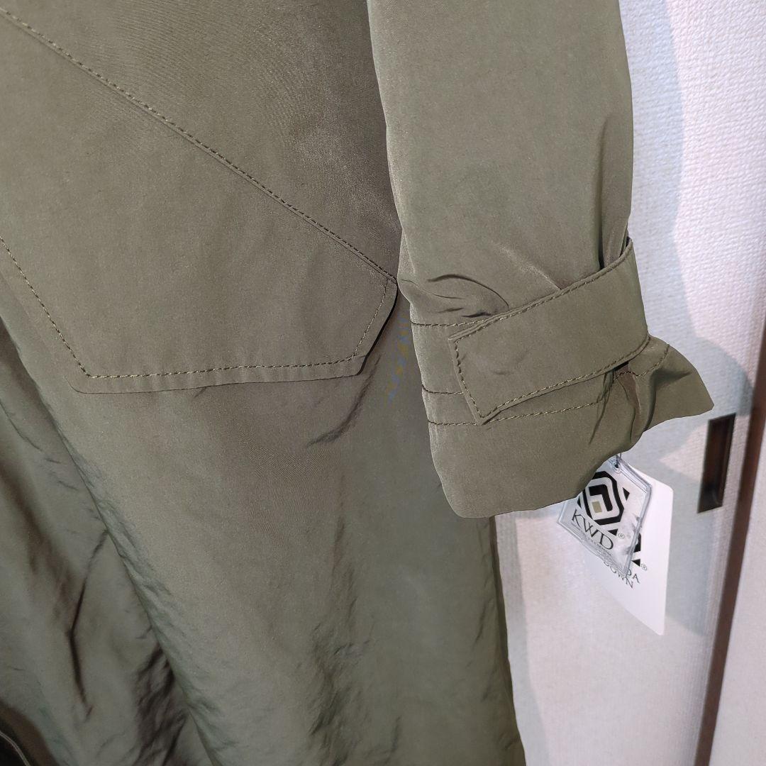 【美品】KAWADAダウン　オリーブグリーン モッズコート　新品未使用　Sサイズ