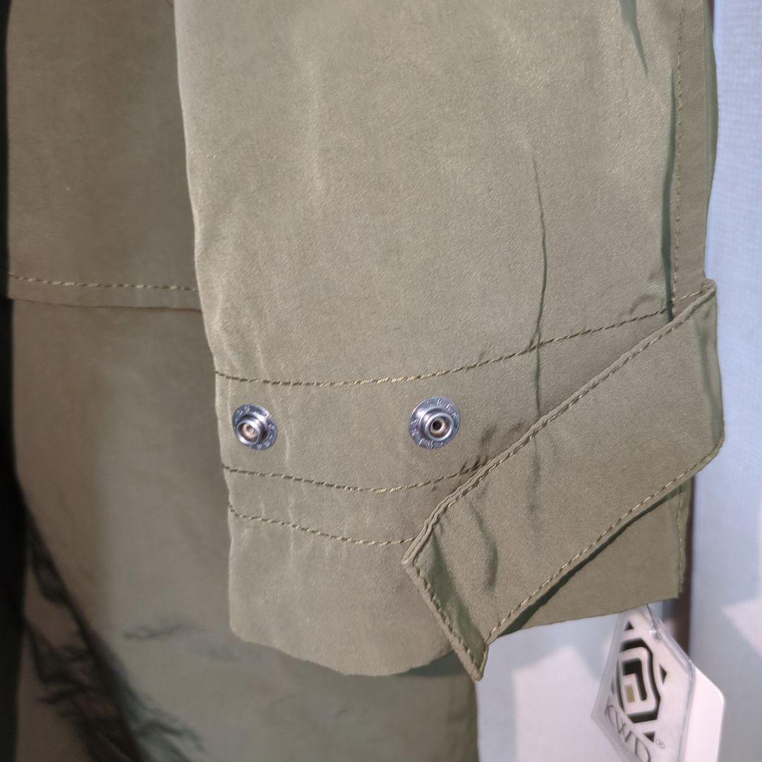 【美品】KAWADAダウン　オリーブグリーン モッズコート　新品未使用　Sサイズ
