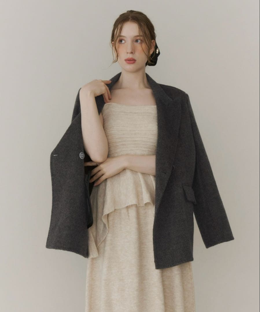 Olu. ブリティッシュヘリンボーンテーラードジャケット*オルドット