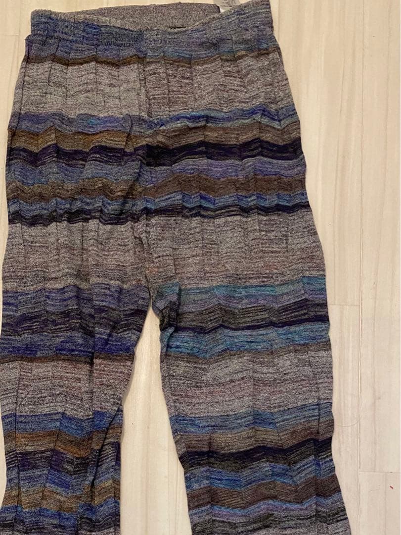 パンツ perverze wave border pants