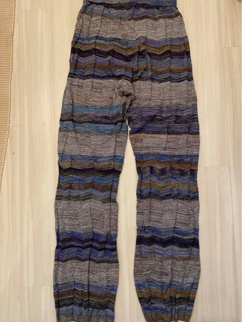 パンツ perverze wave border pants