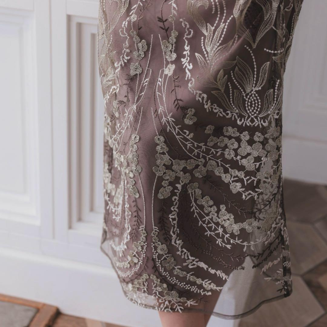 【おまけ付】マルチケープIライン ドレス 結婚式 お呼ばれ