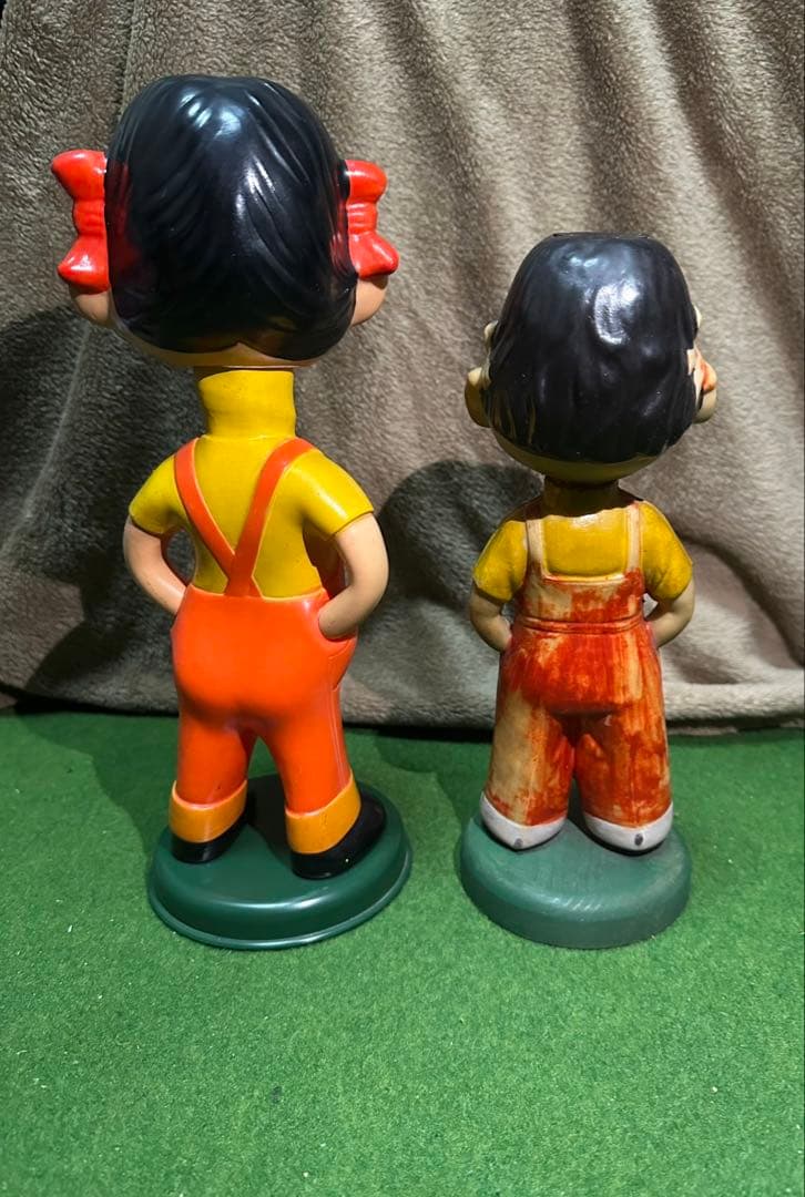 超希少　ぺこちゃん首振り人形