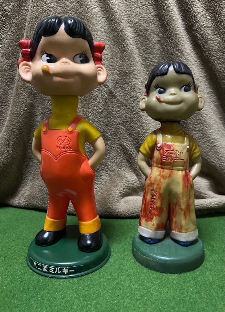 超希少　ぺこちゃん首振り人形