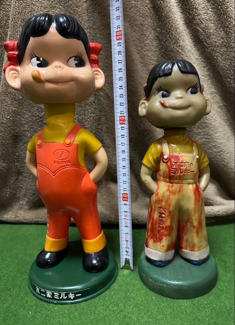 超希少　ぺこちゃん首振り人形