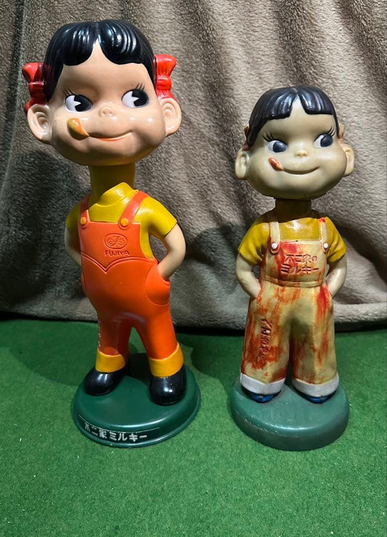 超希少　ぺこちゃん首振り人形