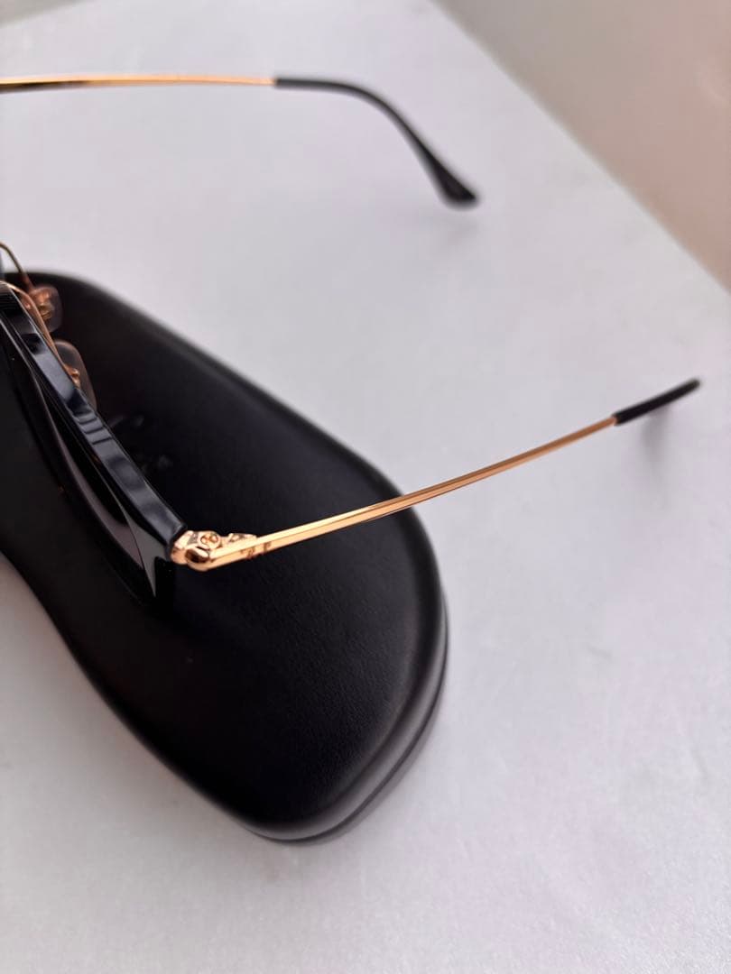 レイバン　Rayban 7164 サングラス　ブルーブラック　テンプルゴールド