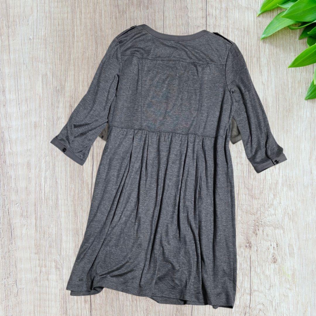 BURBERRY London バーバリーロンドン リュニックワンピース　グレー